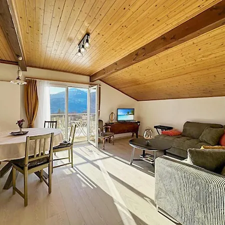 Sunny Lily Facing The Swiss Alps - Montana Apartmán Crans-Montana