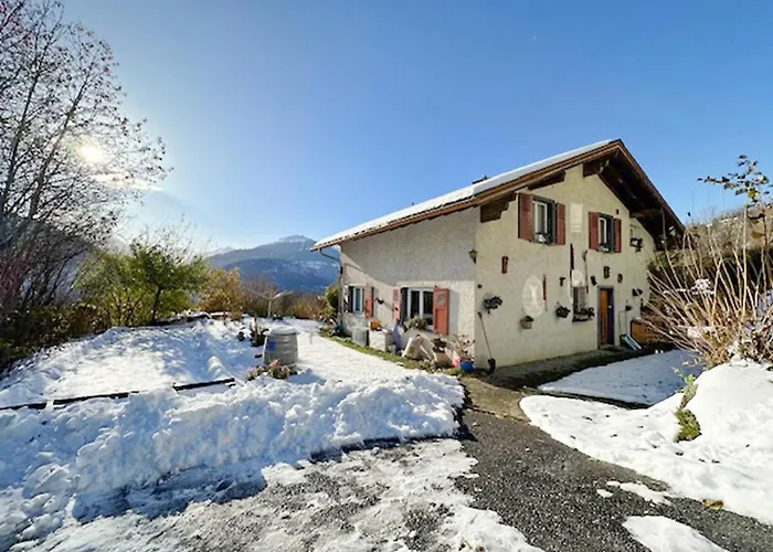 Sunny Lily Facing The Swiss Alps - Montana Appartement *