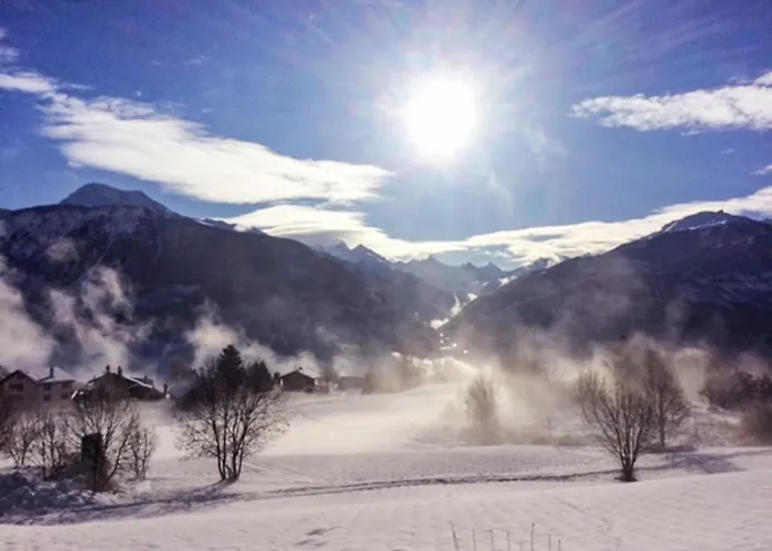 Sunny Lily Facing The Swiss Alps - Montana Appartement *